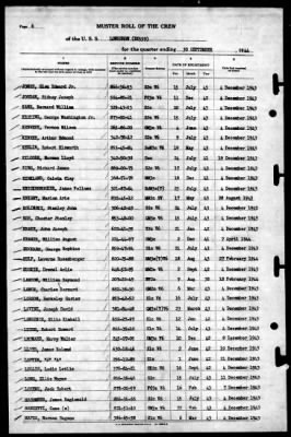 Thumbnail for Longshaw (DD-559) > 1944