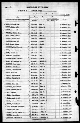 Longshaw (DD-559) > 1944