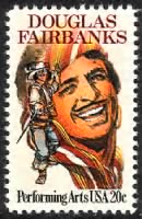 Douglas Fairbanks Sr Stamp