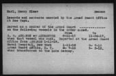 US, Rendezvous Reports Index - WWI Armed Guard Personnel, 1917-1920 record example