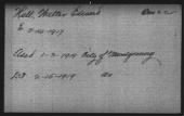 US, Rendezvous Reports Index - WWI Naval Auxiliary Service, 1917-1918 record example