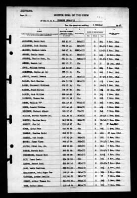 Presley (DE-371) > 1945