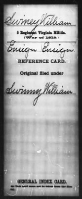 Thumbnail for William > Swiney, William (Ensign)