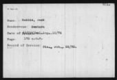 US, Rendezvous Reports Index - Before and After Civil War, 1846-1884 record example
