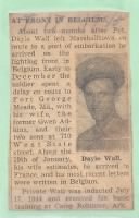 Newspaper clipping_Dayle in Belgium WWII.jpg