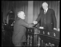 Thumbnail for Johnson blasts Senate NRA bill. Gen. Hugh S. Johnson, first administrator of the NRA.jpg