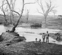 Federal cavalry at Sudley Spring Ford