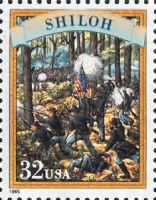 Battle Of Shiloh Stamp