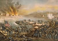 Thumbnail for The Battle of Fredericksburg by Kurz and Allison.