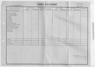 Thumbnail for Records Relating to Property Claims and the Administration of Property > O7.0023 Li Linzer Kies-Mörtel Und Betonwerke: Cash Accounts