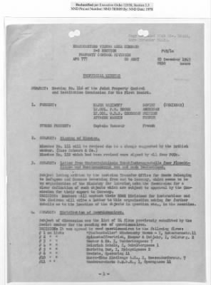 Thumbnail for General Correspondence Files > Joint Property Control And Restitution Commission (1946-1947)