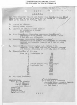 Thumbnail for General Correspondence Files > Joint Property Control And Restitution Commission (1948)