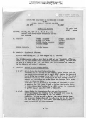 Thumbnail for General Correspondence Files > Joint Property Control And Restitution Commission (1948)