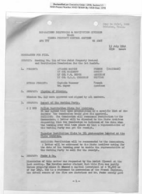 Thumbnail for General Correspondence Files > Joint Property Control And Restitution Commission (1948)