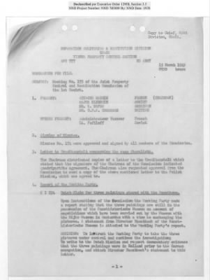 Thumbnail for General Correspondence Files > Joint Property Control And Restitution Commission (1949)