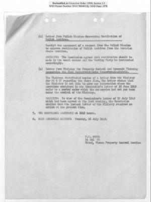 Thumbnail for General Correspondence Files > Joint Property Control And Restitution Commission (1949)