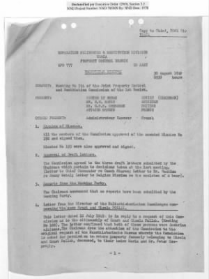 Thumbnail for General Correspondence Files > Joint Property Control And Restitution Commission (1949)