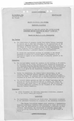 Thumbnail for General Correspondence Files > Joint Property Control And Restitution Commission: Control Agreement And Working Party Reports