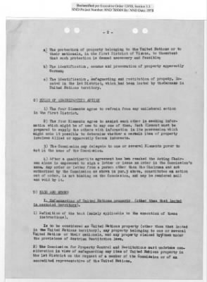 Thumbnail for General Correspondence Files > Joint Property Control And Restitution Commission: Control Agreement And Working Party Reports