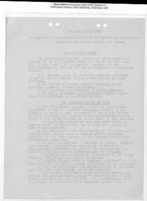 Thumbnail for General Correspondence Files > Joint Property Control And Restitution Commission: Control Agreement And Working Party Reports