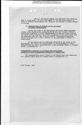 Thumbnail for General Correspondence Files > Joint Property Control And Restitution Commission: Control Agreement And Working Party Reports