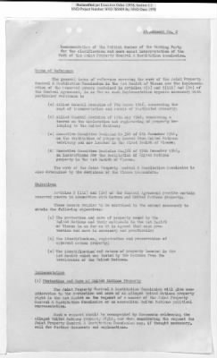 Thumbnail for General Correspondence Files > Joint Property Control And Restitution Commission: Control Agreement And Working Party Reports