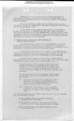 Thumbnail for General Correspondence Files > Joint Property Control And Restitution Commission: Control Agreement And Working Party Reports