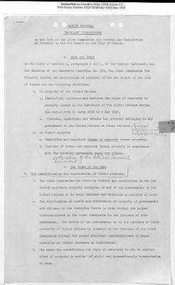 Thumbnail for General Correspondence Files > Joint Property Control And Restitution Commission: Control Agreement And Working Party Reports