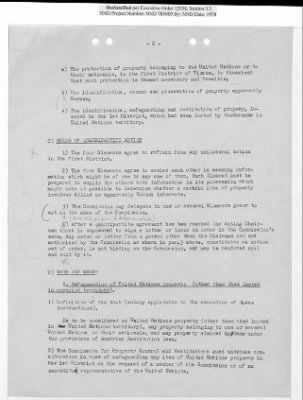 Thumbnail for General Correspondence Files > Joint Property Control And Restitution Commission: Control Agreement And Working Party Reports