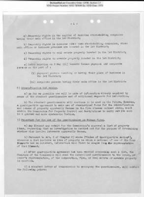 Thumbnail for General Correspondence Files > Joint Property Control And Restitution Commission: Control Agreement And Working Party Reports