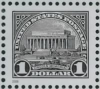 Thumbnail for Lincoln Memorial Stamp