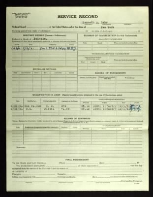 Oswego Armory > Enlistment and Service Records