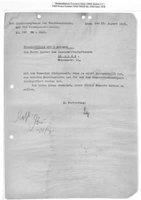 Thumbnail for Records Relating to Property Claims and the Administration of Property > Moveable Properties : General File ( August 1945)