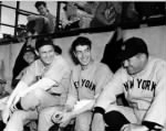 Lefty Gomez, Joe DiMaggio and manager Joe McCarthy.jpg