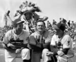 Hank Greenburg and Joe Gordon with Johnny Mize.jpg