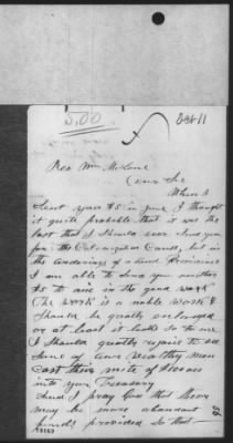 Thumbnail for Domestic Letters > 1 Oct 1871-30 Mar 1872