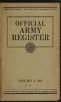 US, Army Registers, 1798-1969 record example