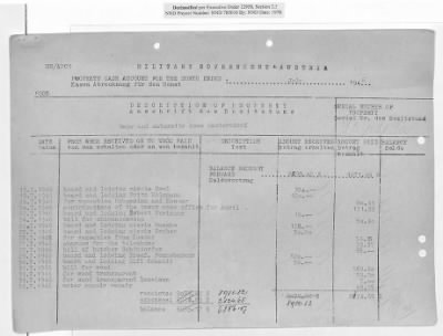 Thumbnail for Claims and Restitution Reports on Property Administered by the Military Government in Salzburg > S3 1008 Ta Hermann Göring (Schloss Mauterndorf) (1947-1948)