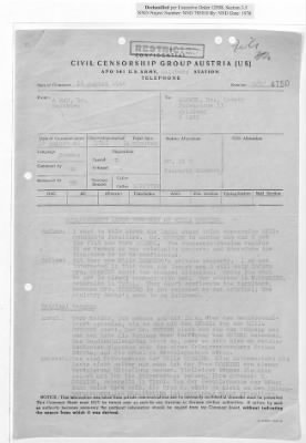 Thumbnail for Claims and Restitution Reports on Property Administered by the Military Government in Salzburg > S3 1008 Ta Hermann Göring (Schloss Mauterndorf) (1947-1948)