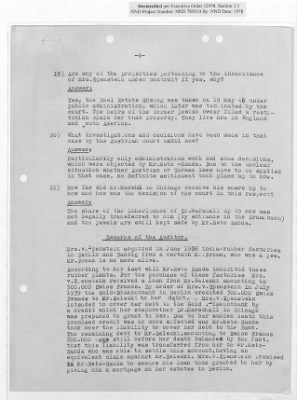 Thumbnail for Claims and Restitution Reports on Property Administered by the Military Government in Salzburg > S3 1008 Ta Hermann Göring (Schloss Mauterndorf) (1947-1948)