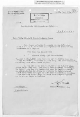 Thumbnail for Claims and Restitution Reports on Property Administered by the Military Government in Salzburg > S3 1008 Ta Hermann Göring (Schloss Mauterndorf) (1947-1948)