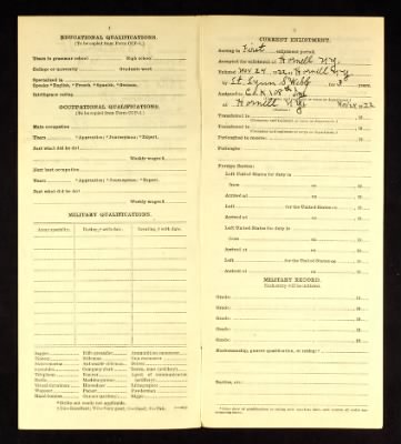 Thumbnail for Hornell Armory > Service Records (3)