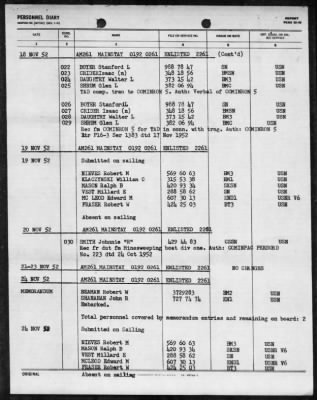 Thumbnail for MAINSTAY (AM-261) > 1952