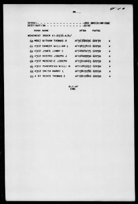 PRESIDENT JACKSON (AP-37 / APA-18) > 1952