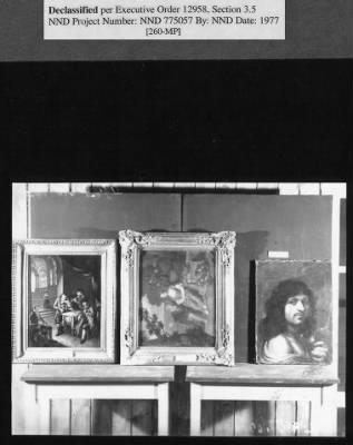 Thumbnail for Photographs Taken by the Munich Central Collecting Point, OMGUS, of Artworks Appropriated by Germany during World War II > 22052-23222/102