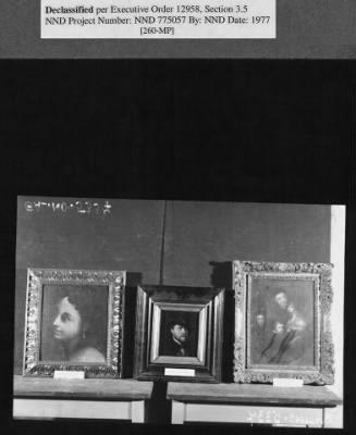 Thumbnail for Photographs Taken by the Munich Central Collecting Point, OMGUS, of Artworks Appropriated by Germany during World War II > 36002-36537/1