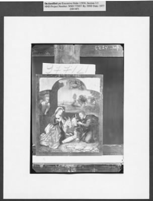 Thumbnail for Photographs Taken by the Munich Central Collecting Point, OMGUS, of Artworks Appropriated by Germany during World War II > 972/2-1085/12