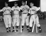 Thumbnail for Joe DiMaggio, Johnny Mize, Cliff Mapes and Yogi Berra.jpeg