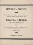 Thumbnail for Israel E Billman Funeral Notice.jpg