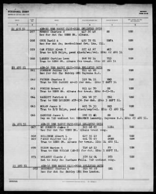 MAURY (AGS-16) > 1952